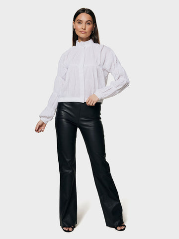 Blouse Met Textuur - Wit