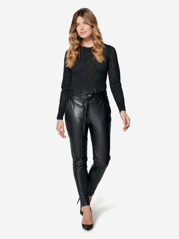 Paperbag Broek - Zwart