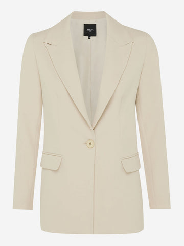 Oversized Blazer - Zand