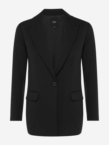 Oversized Blazer - Zwart