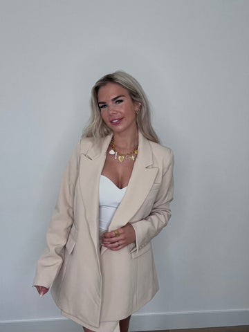 blazer Loes - Beige