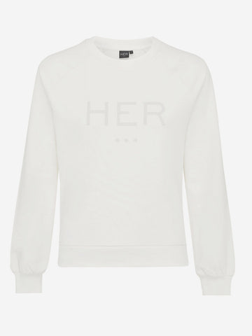 Sweater Met Logo - Wit