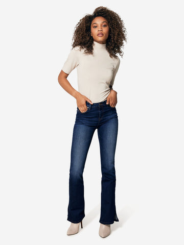 Turtle Neck Top - Beige