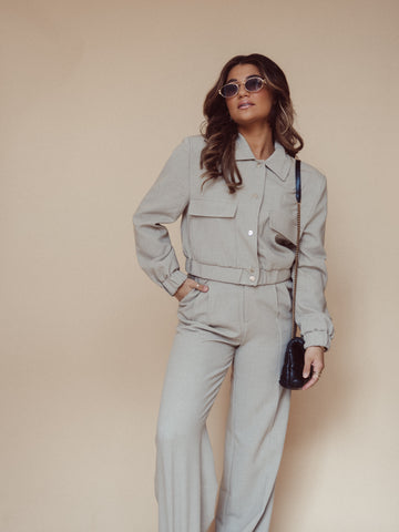 Bomber jacket Cathy - Beige