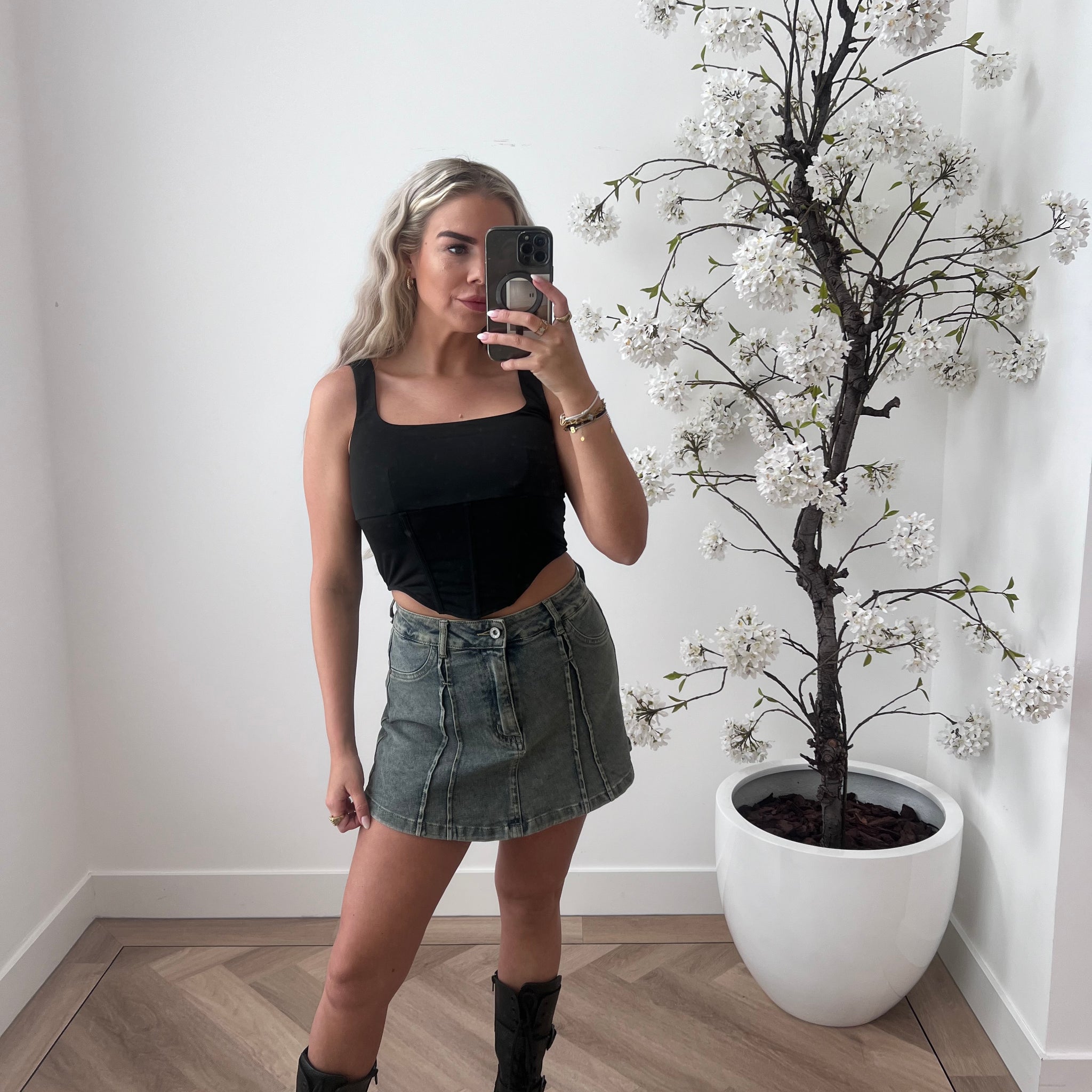 Skort Jenna - Grijs