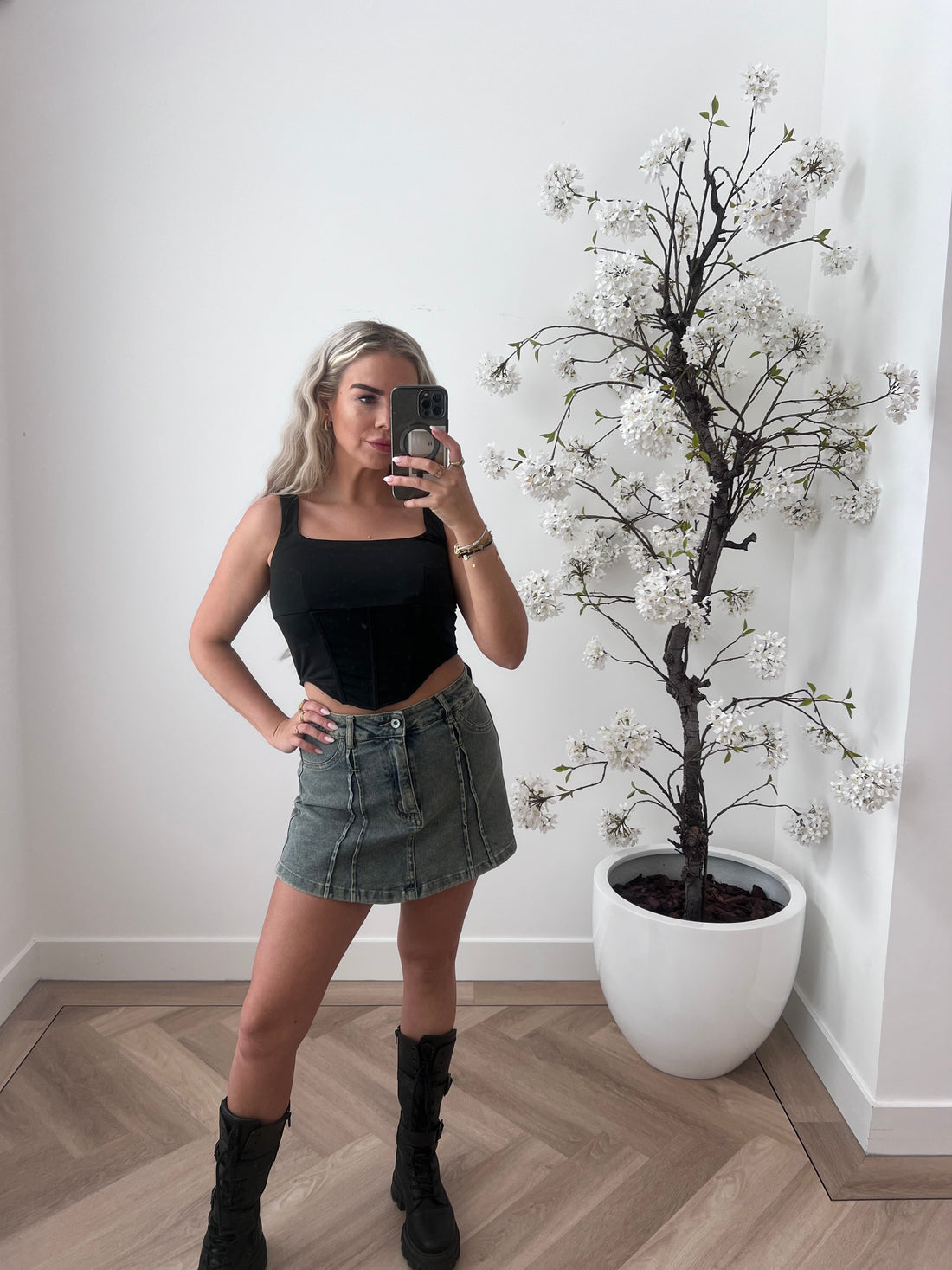 Skort Jenna - Grijs