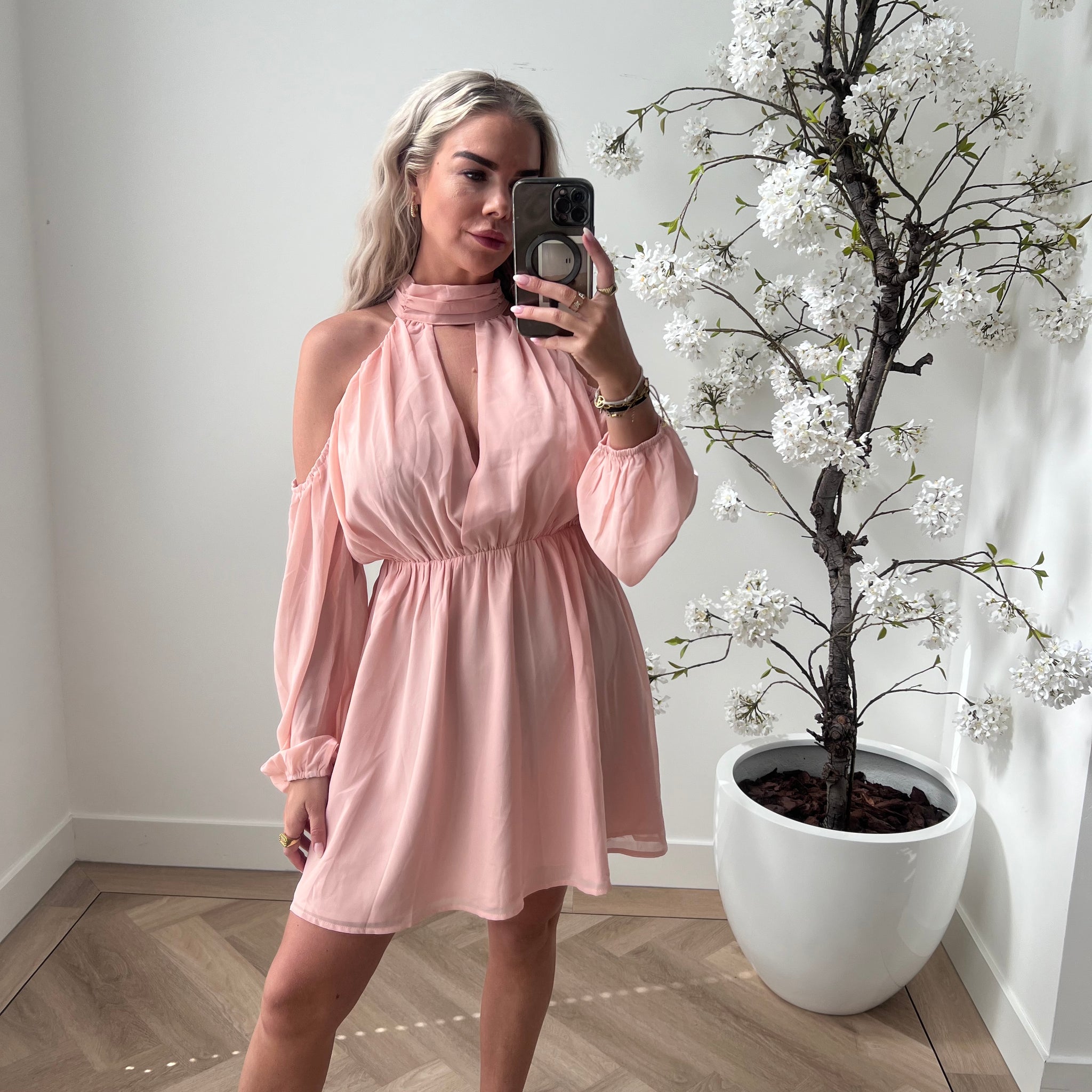 Dress Stella - Roze