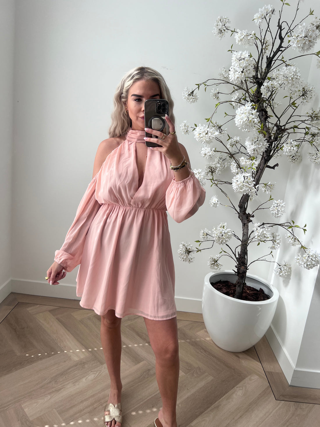 Dress Stella - Roze