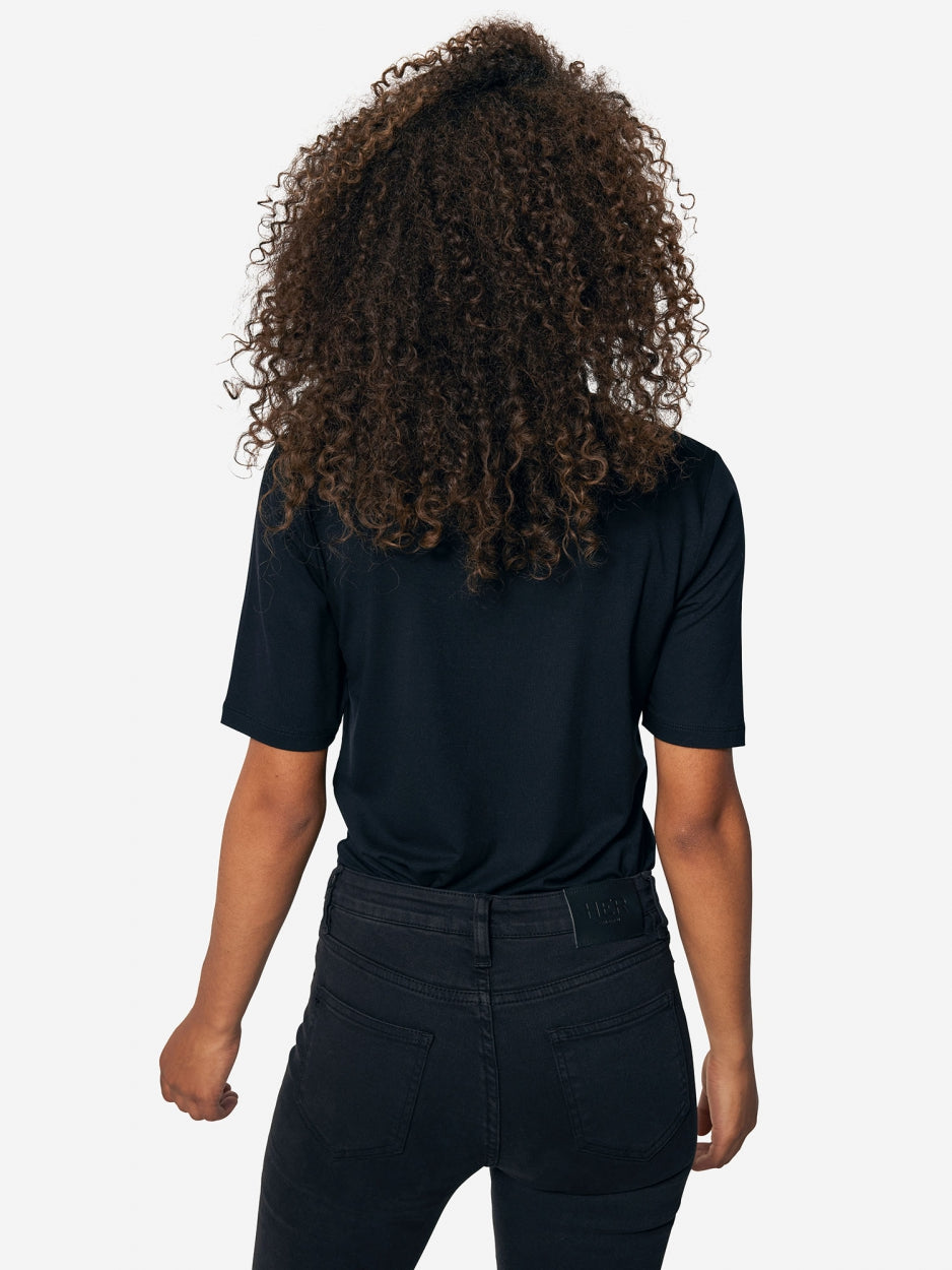 Turtle Neck Top - Zwart